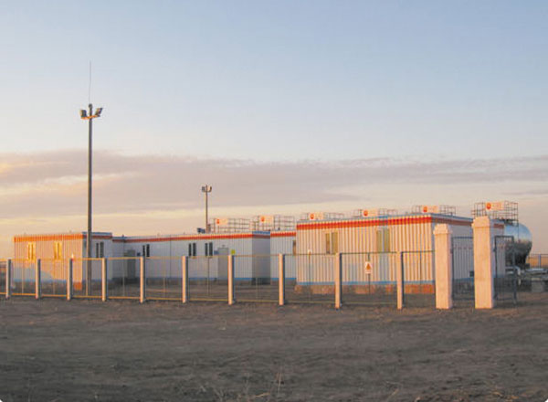 注水试验设备蒙古国安装现场